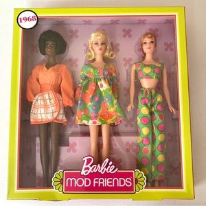 Barbie Mod Friends 1968 Reproduction Gift Set (2018) Stacey Christie LE NRFB